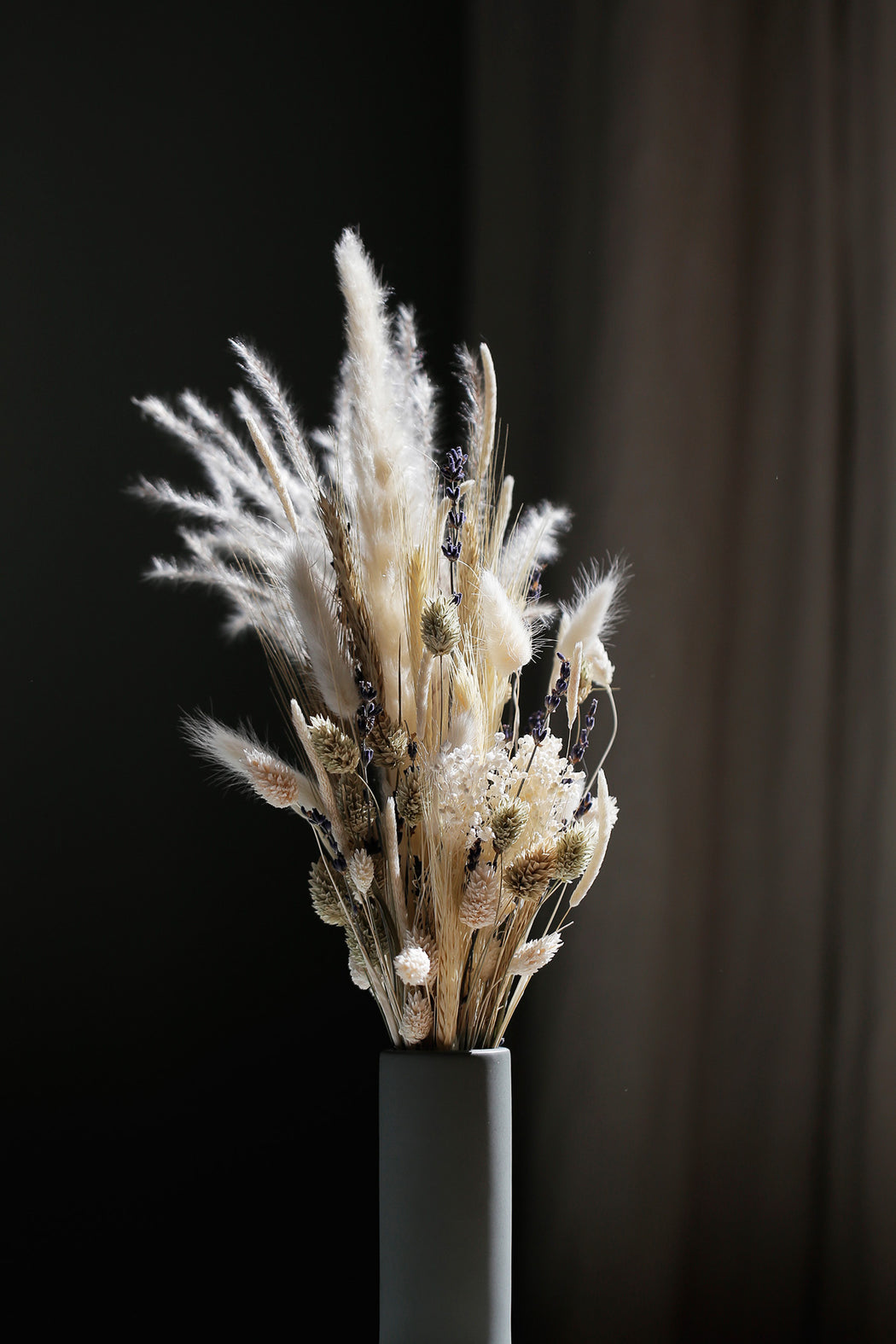 WHITE MEADOW - Trockenblumenstrauß